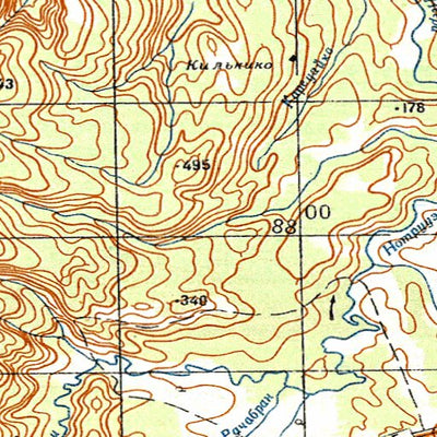 Avenza Systems Inc. Soviet Genshtab - xk18-23--(1985) - Chile digital map
