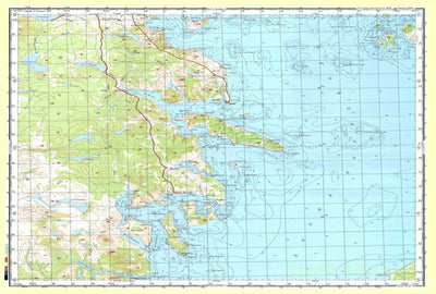 Avenza Systems Inc. Soviet Genshtab - xk18-29--(1985) - Chile digital map