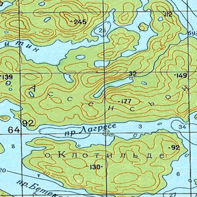 Avenza Systems Inc. Soviet Genshtab - xk18-35--(1985) - Chile digital map