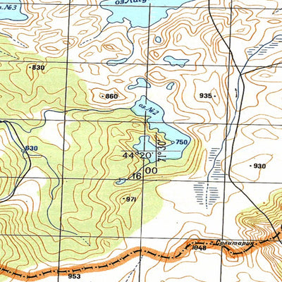 Avenza Systems Inc. Soviet Genshtab - xl19-01--(1985) - Chile digital map