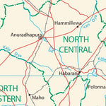 Avenza Systems Inc. Sri Lanka Transportation digital map