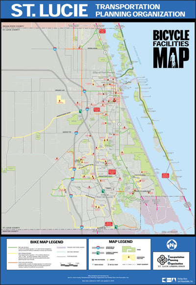Avenza Systems Inc. St. Lucie, FL Cycling Routes digital map