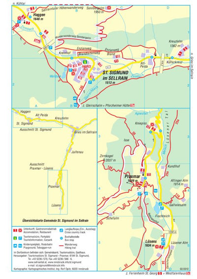 Avenza Systems Inc. St. Sigmund im Sellrain digital map