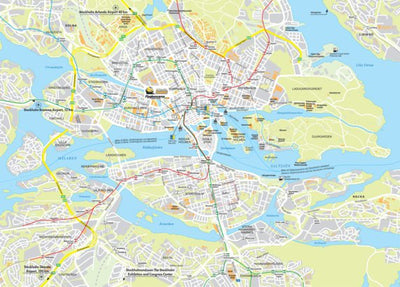 Avenza Systems Inc. Stockholm Transit digital map