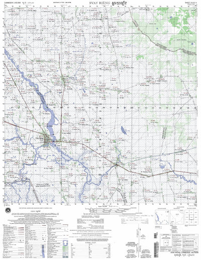 Avenza Systems Inc. Svay Riéng-Cambodia-6131ii digital map