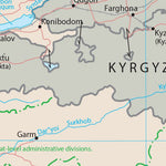 Avenza Systems Inc. Tajikistan Transportation digital map