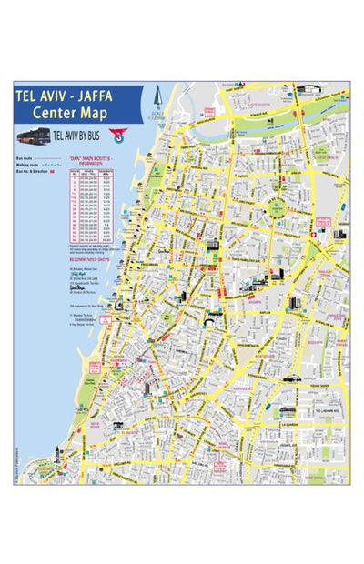 Avenza Systems Inc. Tel Aviv - Jaffa Center digital map