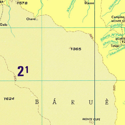 Avenza Systems Inc. Tete, Mozambique; Malawi - se-36-3 digital map