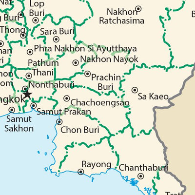 Avenza Systems Inc. Thailand Administration digital map