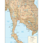 Avenza Systems Inc. Thailand Physiography digital map
