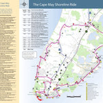 Avenza Systems Inc. The Cape May Shoreline Ride digital map