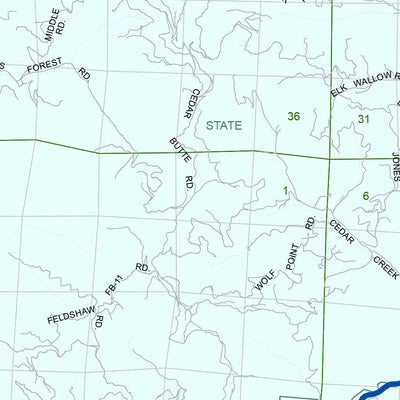 Avenza Systems Inc. Tillamook County Sheet 1 digital map