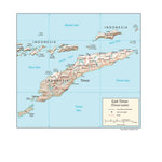Avenza Systems Inc. Timor-Leste Physiography digital map