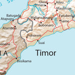 Avenza Systems Inc. Timor-Leste Physiography digital map