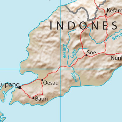 Avenza Systems Inc. Timor-Leste Physiography digital map