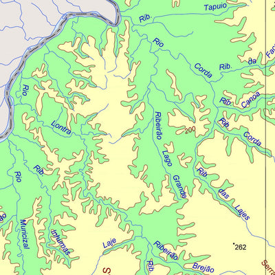 Avenza Systems Inc. Tocantins, Brazil digital map