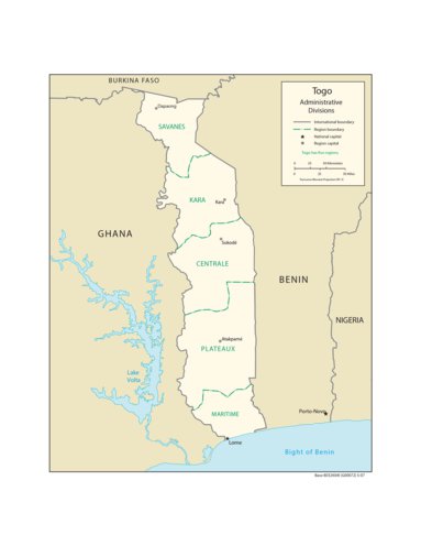 Avenza Systems Inc. Togo Administration digital map