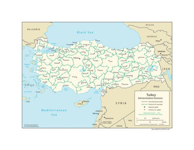 Avenza Systems Inc. Turkey Administration digital map
