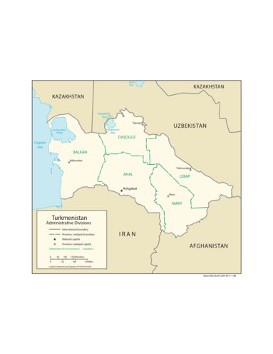 Avenza Systems Inc. Turkmenistan Administration digital map