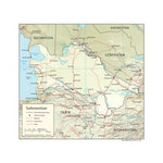 Avenza Systems Inc. Turkmenistan Physiography digital map