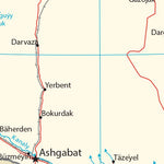 Avenza Systems Inc. Turkmenistan Transportation digital map
