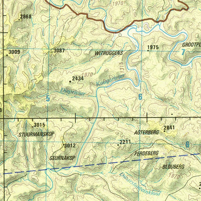 Avenza Systems Inc. Uitenhage, South Africa - si-35-5 digital map