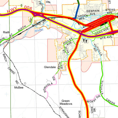 Avenza Systems Inc. Umatilla County Sheet 1 digital map