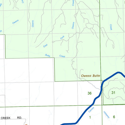 Avenza Systems Inc. Umatilla County Sheet 3 digital map