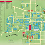 Avenza Systems Inc. University of Louisiana, Lafayette Campus Map digital map