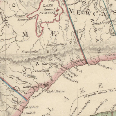 Avenza Systems Inc. Upper Canada 1832 digital map