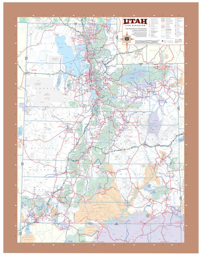 Avenza Systems Inc. Utah Highways digital map