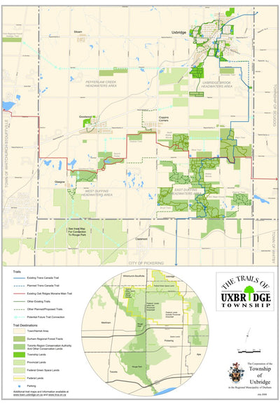 Avenza Systems Inc. Uxbridge Township - Trail Map digital map