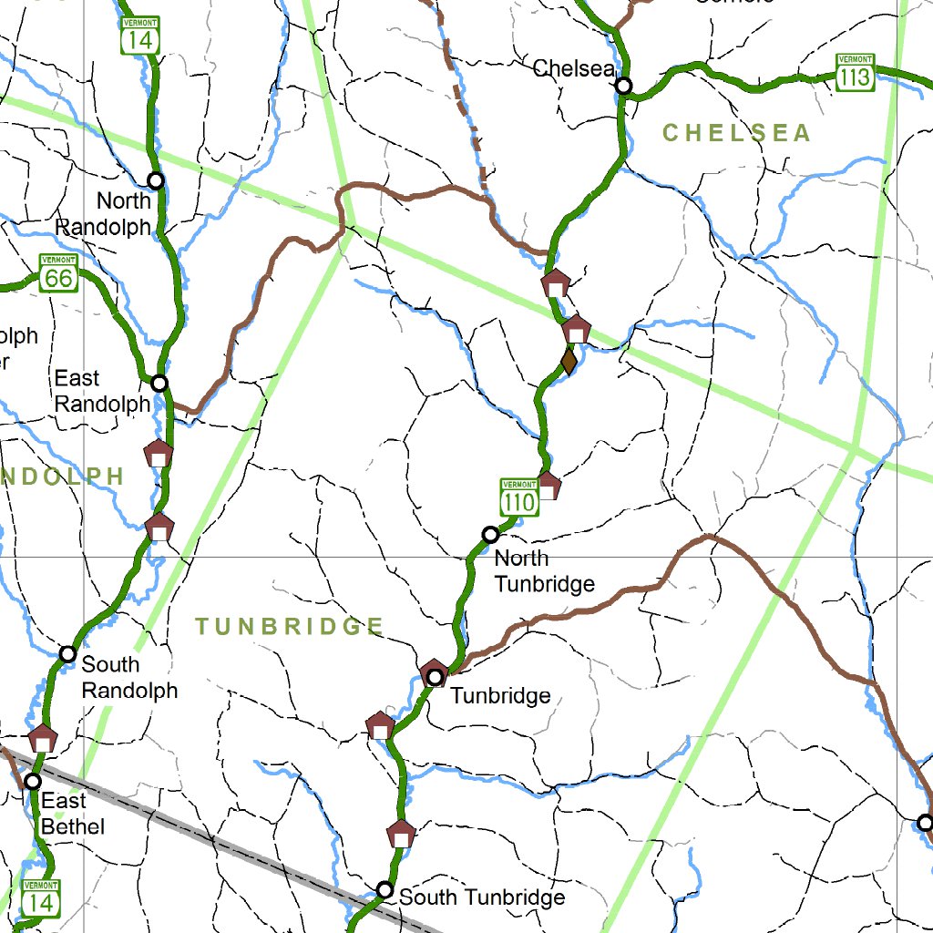 Vermont Highways Map by Avenza Systems Inc. | Avenza Maps