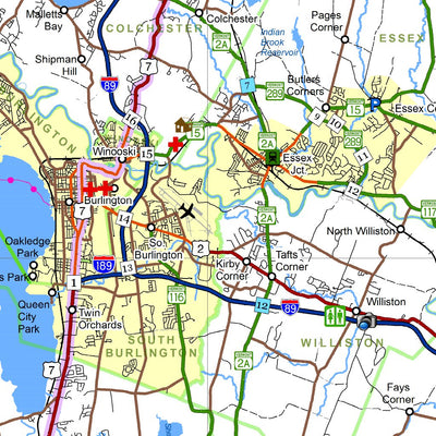 Avenza Systems Inc. Vermont Highways digital map