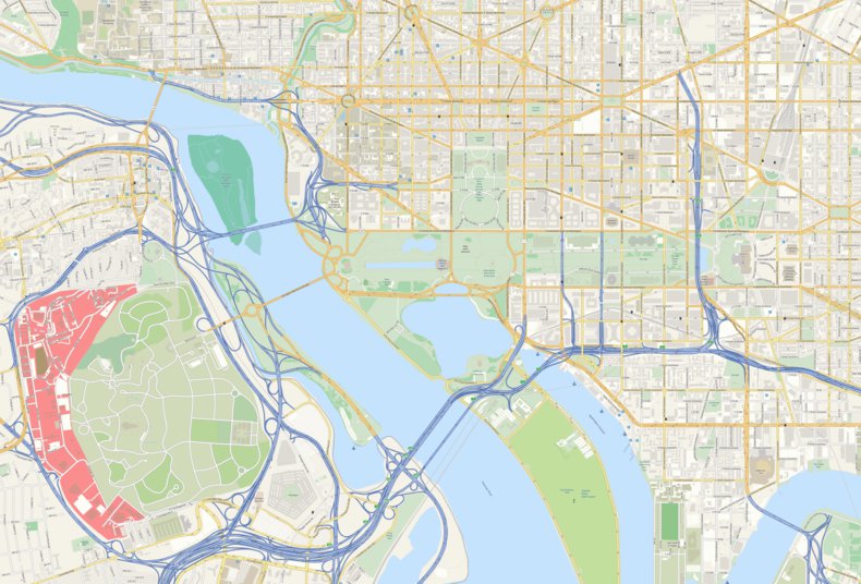 Washington DC Map by Avenza Systems Inc. | Avenza Maps