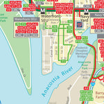 Avenza Systems Inc. Washington, DC Metrobus Routes digital map