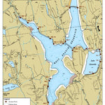 Avenza Systems Inc. West Branch Angler Reservoir Map digital map