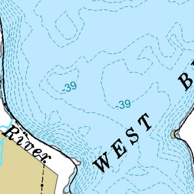 Avenza Systems Inc. West Branch Angler Reservoir Map digital map