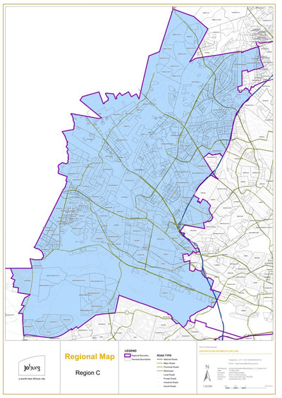 Avenza Systems Inc. West Johannesburg, South Africa digital map