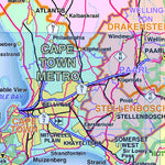 Avenza Systems Inc. Western Cape, South Africa digital map