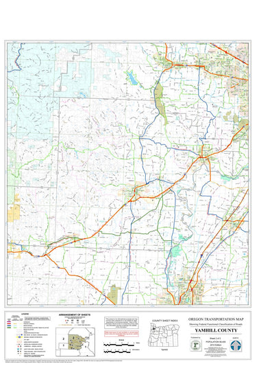 Avenza Systems Inc. Yamhill County Sheet 2 digital map