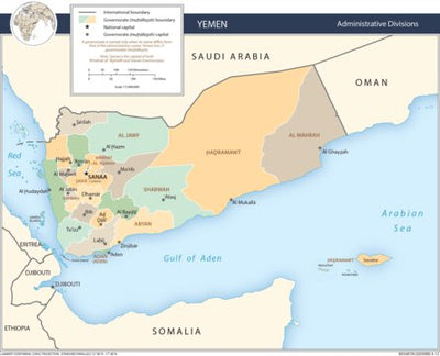 Avenza Systems Inc. Yemen Administration digital map