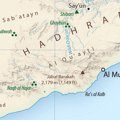 Avenza Systems Inc. Yemen Physiography digital map