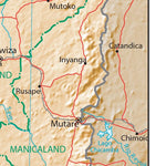Avenza Systems Inc. Zimbabwe Physiography digital map