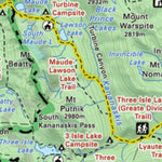 Backroad Mapbooks CRCR05 Kananaskis Village - Canadian Rockies Topo bundle exclusive