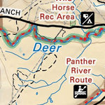 Backroad Mapbooks CRCR15 Panther River - Canadian Rockies Topo bundle exclusive