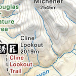 Backroad Mapbooks CRCR19 Abraham Lake - Canadian Rockies Topo bundle exclusive