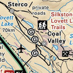 Backroad Mapbooks CRCR32 Coalspur - Canadian Rockies Topo bundle exclusive