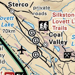 Backroad Mapbooks CRCR32 Coalspur - Canadian Rockies Topo bundle exclusive