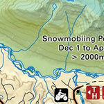 Backroad Mapbooks CRCR39 Morkill River - Canadian Rockies Topo bundle exclusive